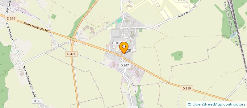 localisation de l'entreprise CUISINE ONLINE  COUBERT