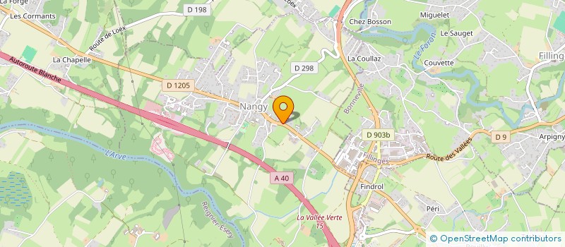 localisation de l'entreprise CUISINE-PASSION  NANGY