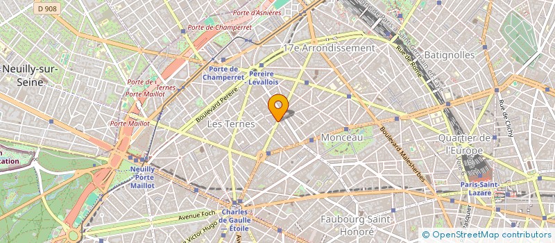 localisation de l'entreprise CUISINE PATISSERIE SERVICE CPS & CIE SNC  PARIS