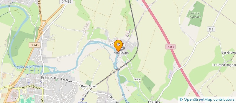 localisation de l'entreprise CUISINE POUR TOUS  NIORT