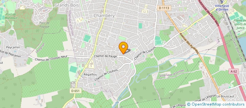localisation de l'entreprise CUISINE PRO 33 à VILLENAVE-D'ORNON