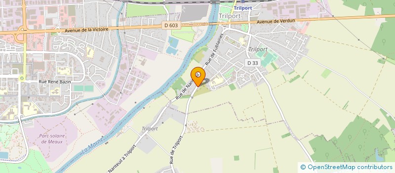 localisation de l'entreprise CUISINE PRO SEINE ET MARNAIS à TRILPORT