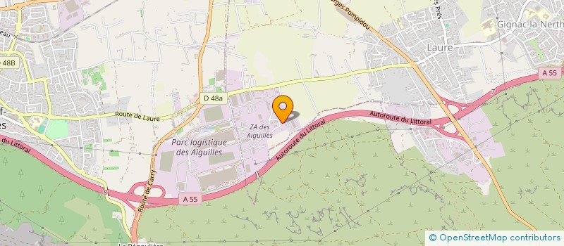 localisation de l'entreprise CUISINE SECURITE à GIGNAC-LA-NERTHE