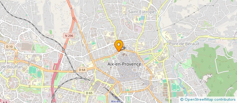 localisation de l'entreprise CUISINES 2000  AIX-EN-PROVENCE