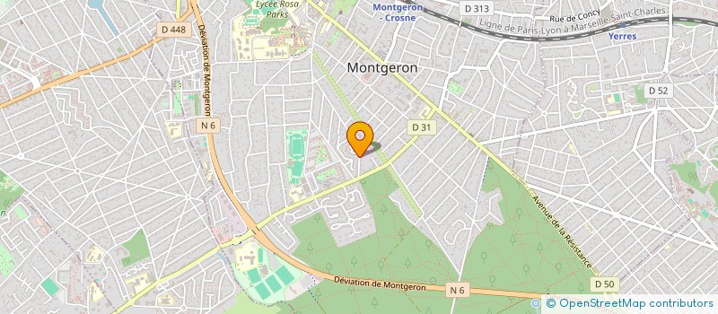 localisation de l'entreprise CUISINES 91 RENOV à MONTGERON