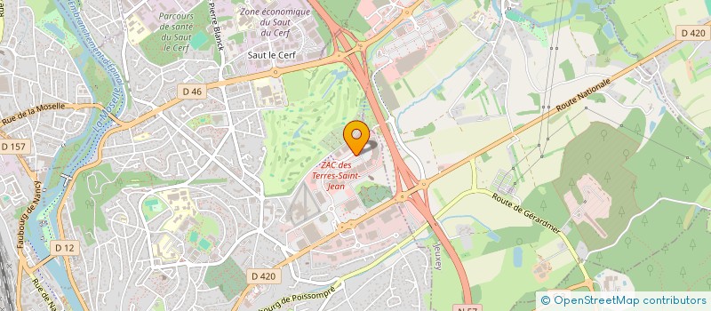 localisation de l'entreprise CUISINES AE à EPINAL