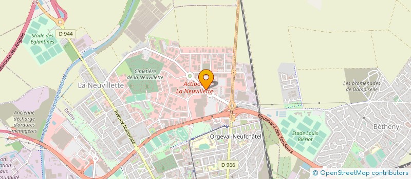 localisation de l'entreprise CUISINES AND KO  REIMS