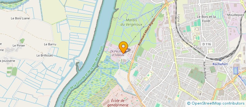 localisation de l'entreprise CUISINES BABETH'S  ROCHEFORT