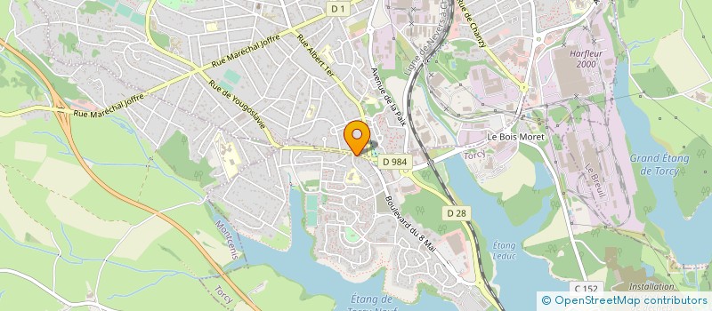 localisation de l'entreprise CUISINES CHALMANDRIER à TORCY