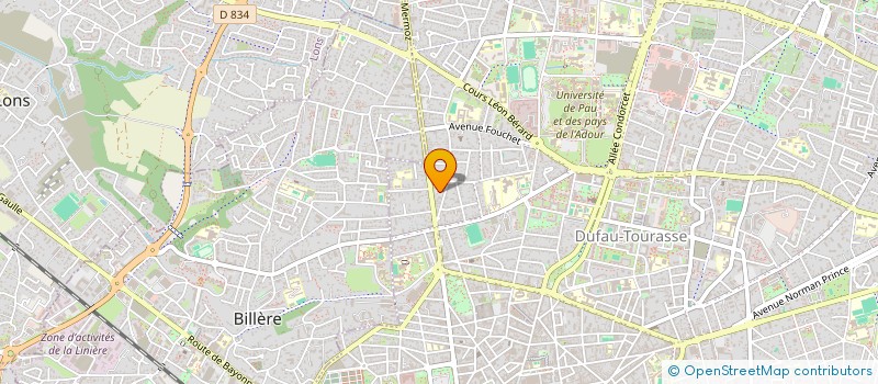 localisation de l'entreprise CUISINES CHEMINEES GARCIA à PAU