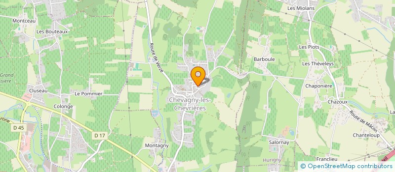 localisation de l'entreprise CUISINES & CONSEILS à CHEVAGNY-LES-CHEVRIERES