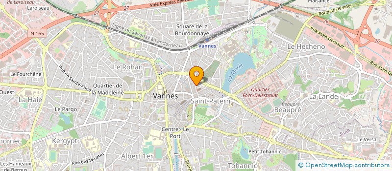 localisation de l'entreprise CUISINES CONSEILS SARL à VANNES