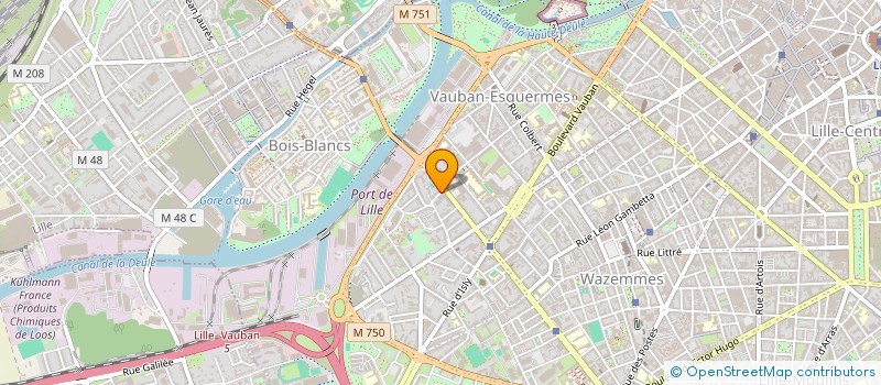localisation de l'entreprise CUISINES DOVY FRANCE à LILLE
