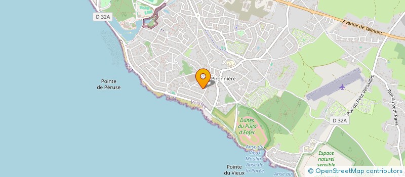 localisation de l'entreprise CUISINES ET BAINS DES OCEANES à LES SABLES D'OLONNE