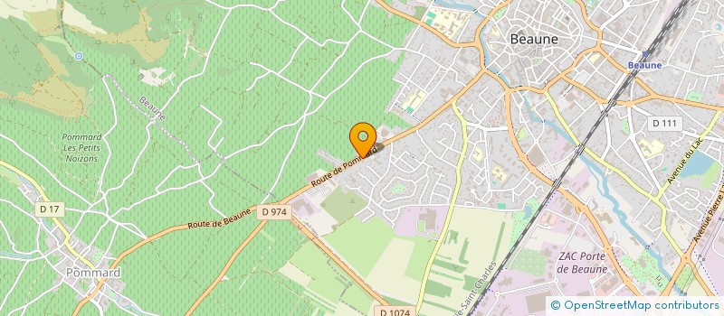 localisation de l'entreprise CUISINES ET MEUBLES LAVAILLOTTE à BEAUNE