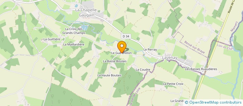 localisation de l'entreprise CUISINES ET MEUBLES SAMSON à LOIR EN VALLEE