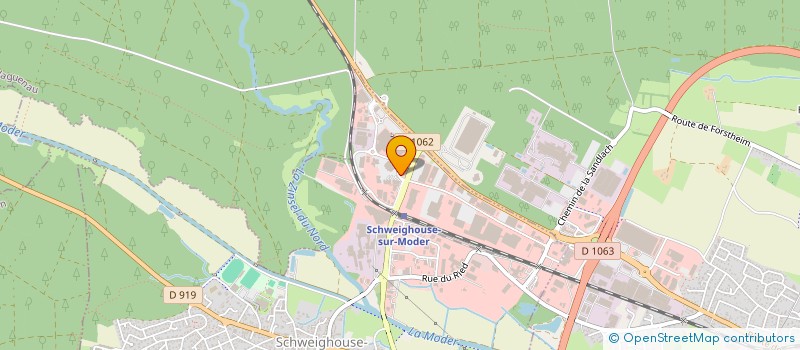 localisation de l'entreprise CUISINES ET NOUS à STRASBOURG
