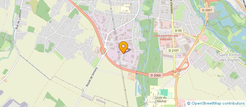 localisation de l'entreprise CUISINES ET SALLES DE BAINS MANDORAISES à VILLEMANDEUR