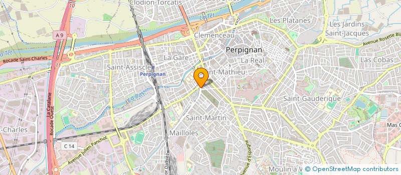 localisation de l'entreprise CUISINES FRANCAISES à PERPIGNAN