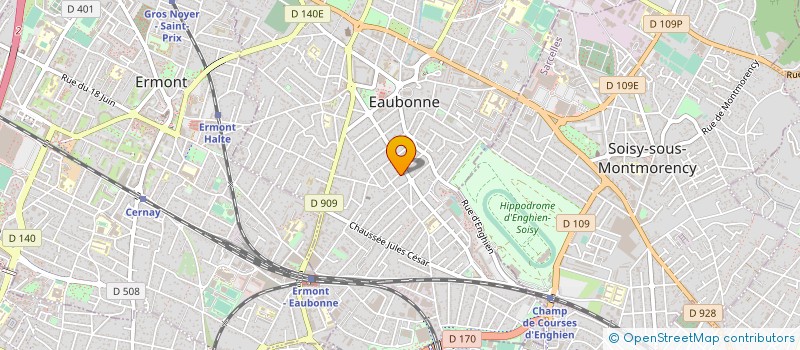 localisation de l'entreprise CUISINES GB à EAUBONNE