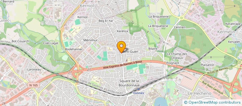 localisation de l'entreprise CUISINES JL BERTHELOT à VANNES
