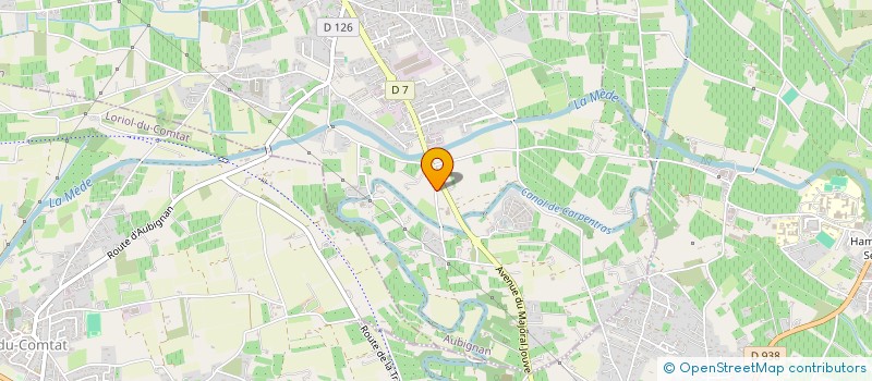 localisation de l'entreprise CUISINES LM à AUBIGNAN