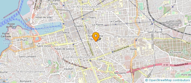 localisation de l'entreprise CUISINES LODI à MARSEILLE