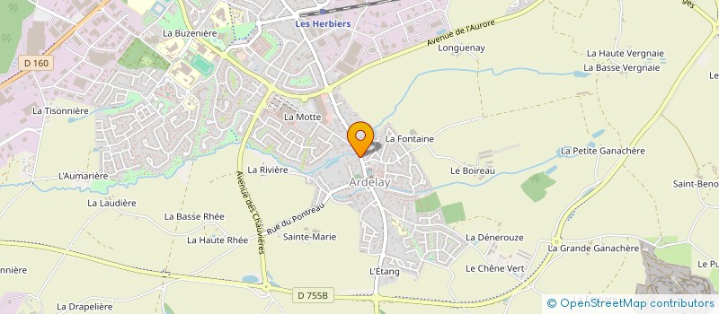 localisation de l'entreprise CUISINES MATRAT à LES HERBIERS