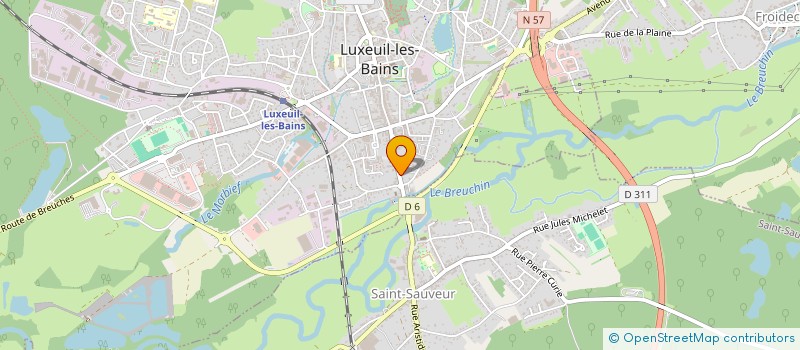 localisation de l'entreprise CUISINES MIFLO à SAINT-SAUVEUR
