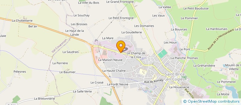 localisation de l'entreprise CUISINES MOREL BRETAGNE à MAEN ROCH