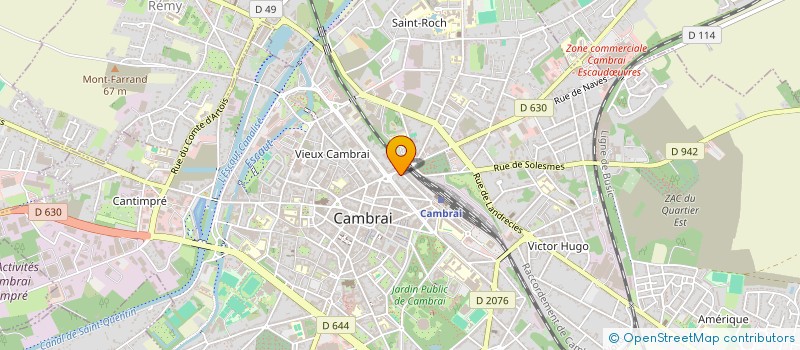 localisation de l'entreprise CUISINES NOLTE CAMBRAI CNC à CAMBRAI