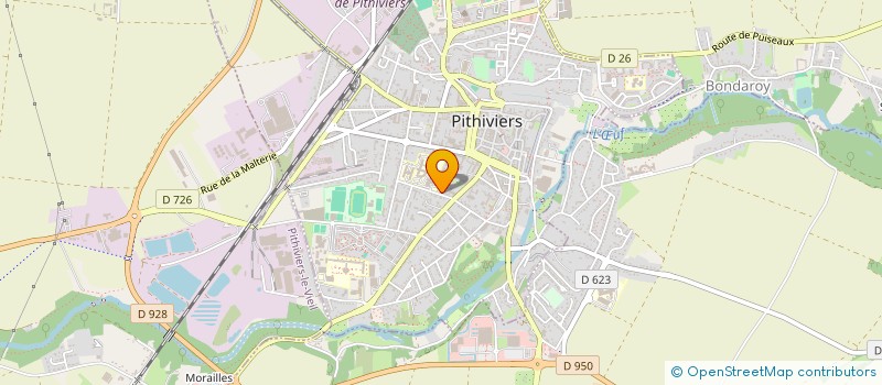 localisation de l'entreprise CUISINES RL  PITHIVIERS