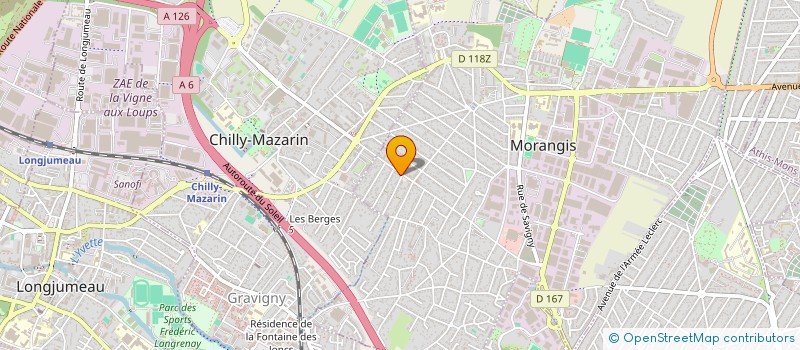 localisation de l'entreprise CUISINES ROMANCE à MORANGIS