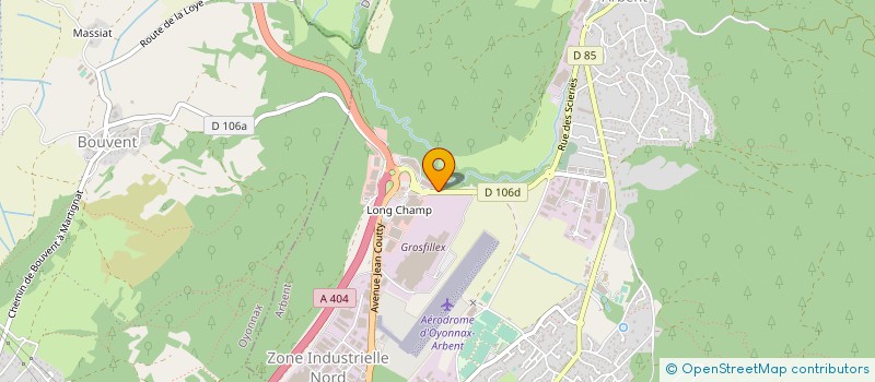 localisation de l'entreprise CUISINES T S à ARBENT