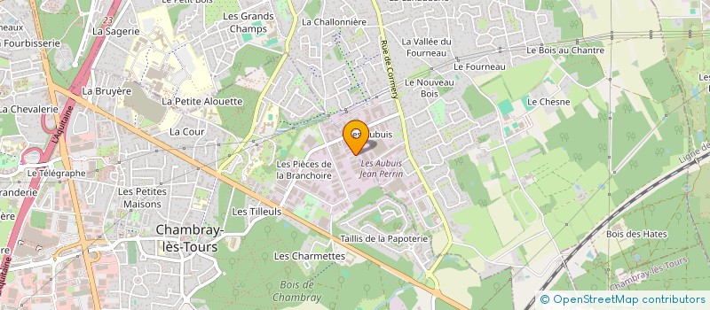 localisation de l'entreprise CUISINES VAL DE LOIRE à CHAMBRAY-LES-TOURS