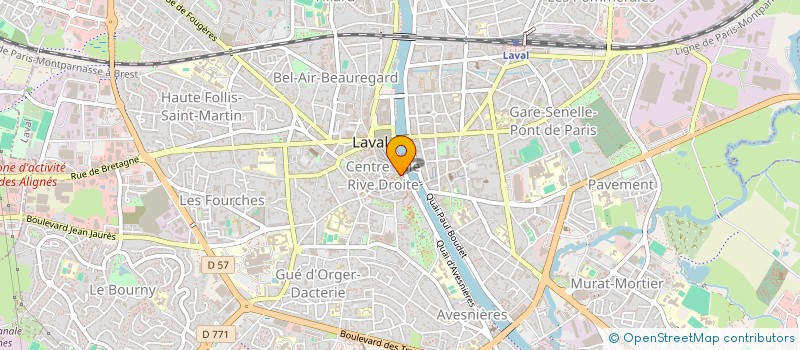 localisation de l'entreprise CUISINESOLEIL à LAVAL
