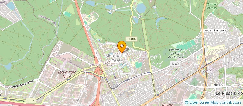 localisation de l'entreprise CUISINEX  MEUDON