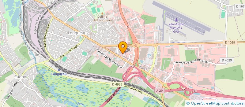 localisation de l'entreprise CUISINEXPO à LONGUEAU