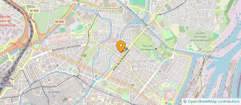 localisation de l'entreprise CUISINIER IMMOBILIER  STRASBOURG