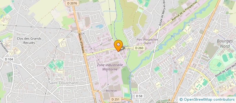 localisation de l'entreprise CUISINISTES CONCEP DU CENTRE à SAINT-DOULCHARD