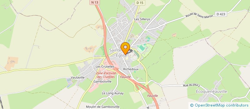 localisation de l'entreprise CUISIPOSE à CARENTAN-LES-MARAIS