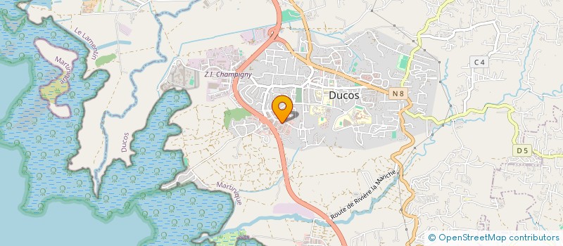 localisation de l'entreprise CUISSON EQUIPEMENT FROID  DUCOS