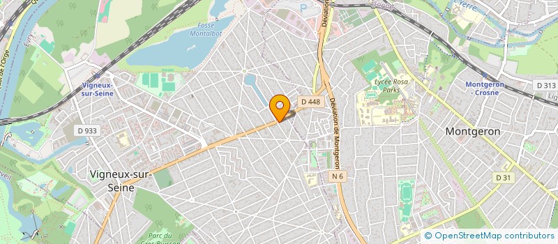 localisation de l'entreprise CUISTADOM SARL à VIGNEUX-SUR-SEINE