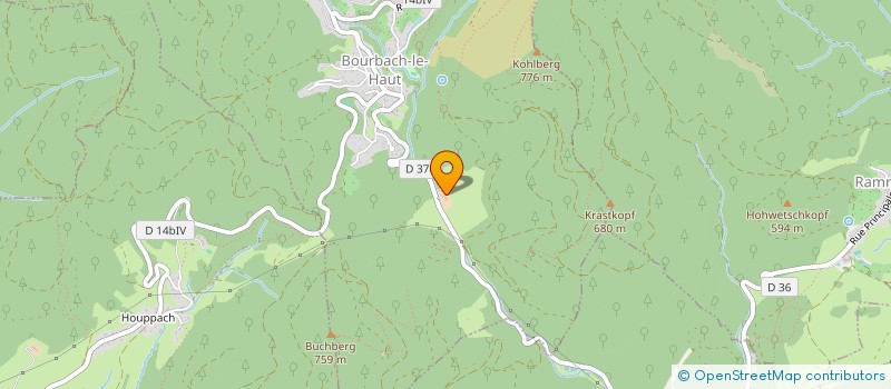 localisation de l'entreprise CUIVRE, SANTE ET ENVIRONNEMENT  BOURBACH-LE-HAUT