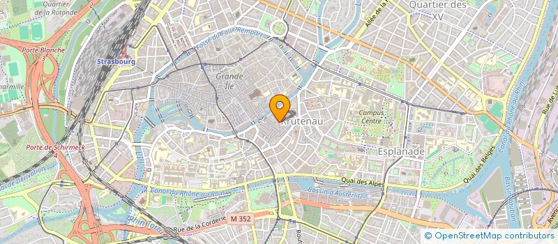 localisation de l'entreprise CUIVRE ZINC à STRASBOURG