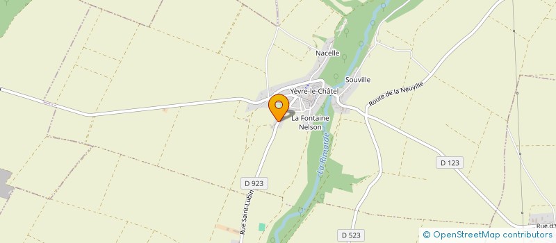 localisation de l'entreprise CUIVRES COMMUNICATIONS à YEVRE-LA-VILLE