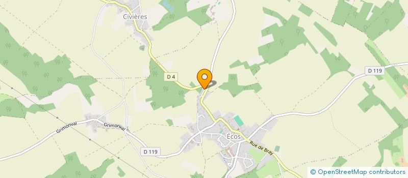 localisation de l'entreprise CUIVRES EN SEINE  VEXIN-SUR-EPTE