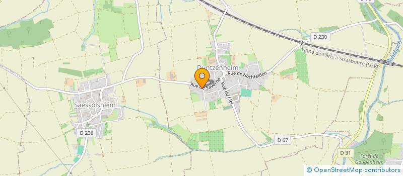 localisation de l'entreprise CUIZAIR à DUNTZENHEIM