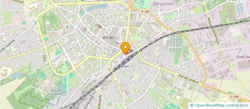 localisation de l'entreprise CUKUR à ARRAS