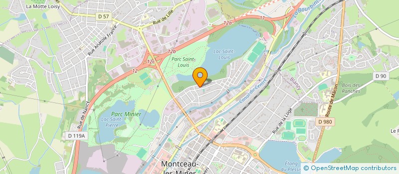 localisation de l'entreprise CULASSE SERVICES à MONTCEAU-LES-MINES